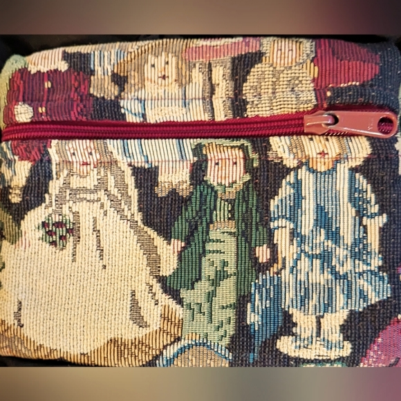 Hug Me Company Tote bag Embroidered Vintage X-Large w/sm separate insert bag - Picture 5 of 5